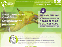 Tablet Screenshot of picturapoesis.com